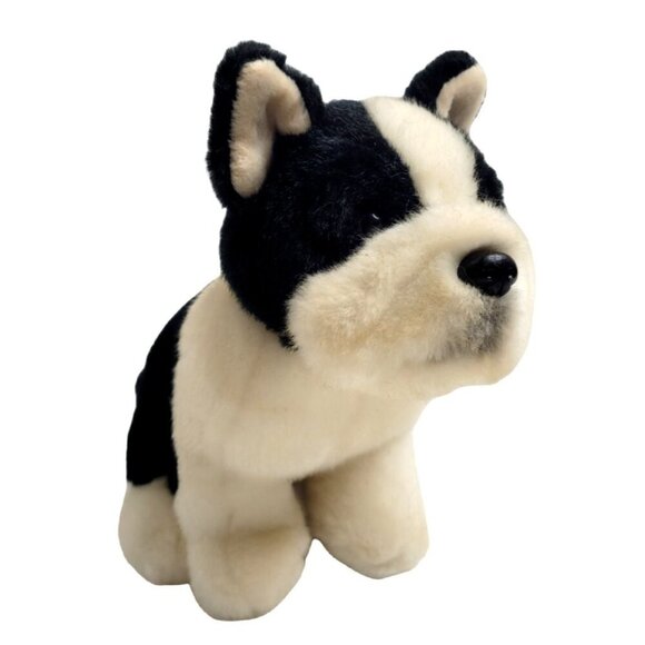 Russ Berrie Other - VINTAGE Russ Berrie French Bulldog Puppy 8" GRACIE Black White Plush Stuffed Toy